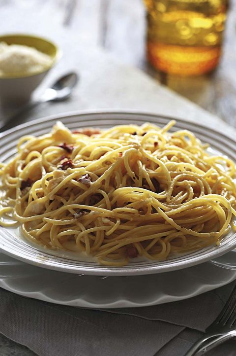receta espaguetis carbonara