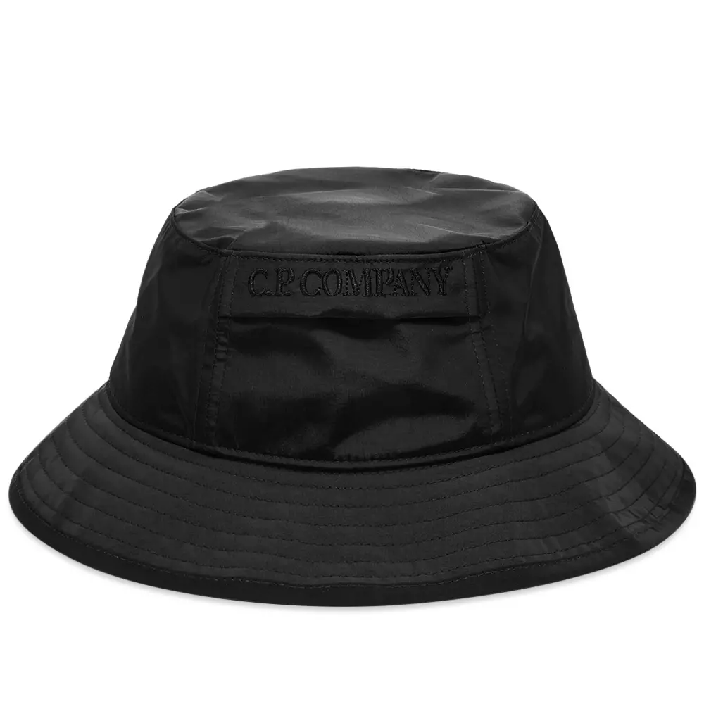 Cappello bucket con logo Nero Farfetch Accessori Cappelli e copricapo Cappelli Cappello Bucket 
