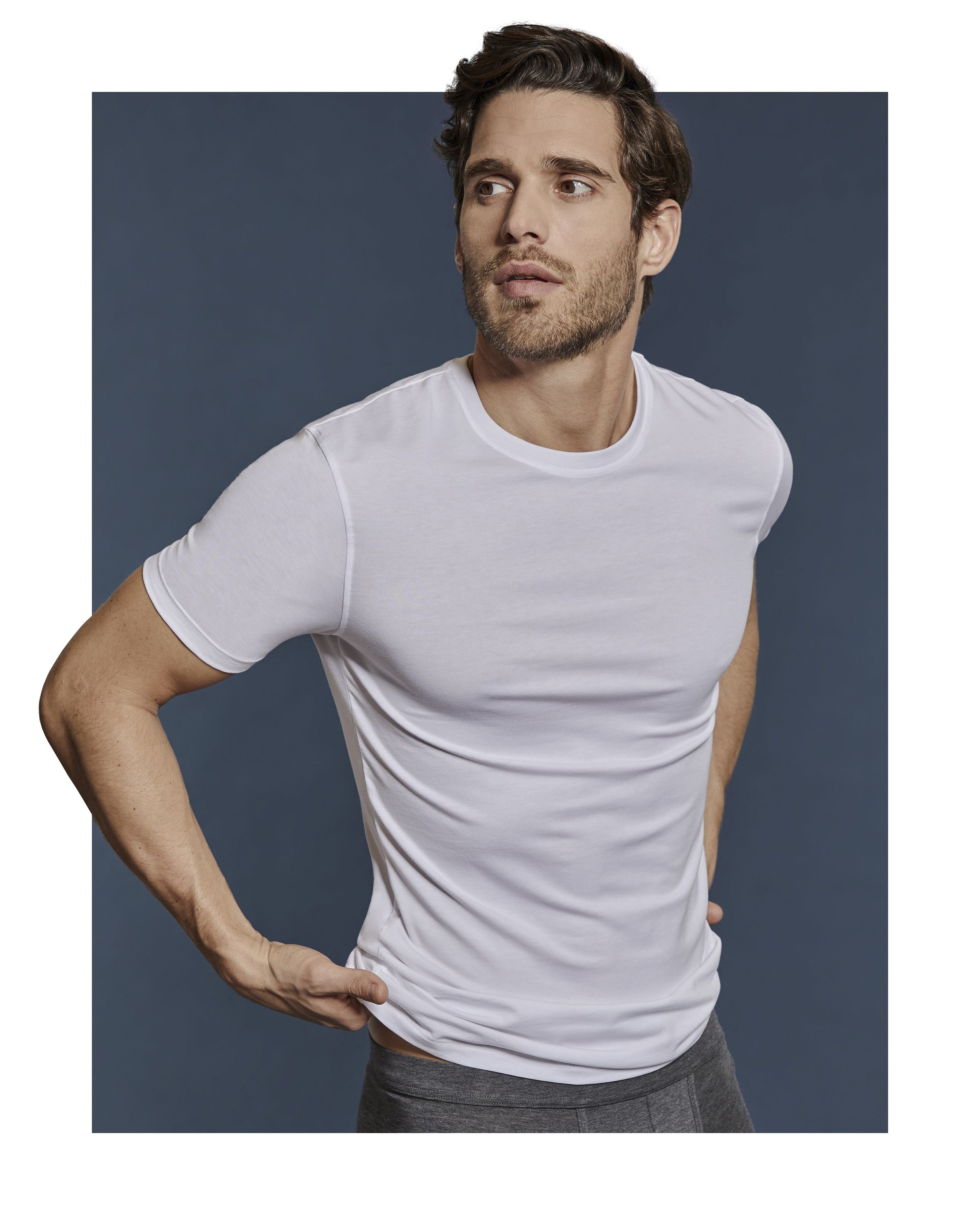 Bianco Farfetch Uomo Abbigliamento Intimo Magliette intime T-SHIRT ESSENTIAL 