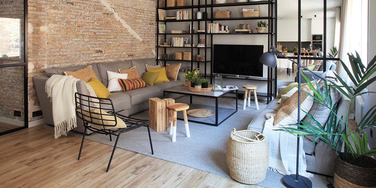 Un acogedor piso de factura industrial - Casas