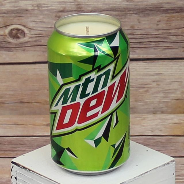 mountain dew candle from etsy