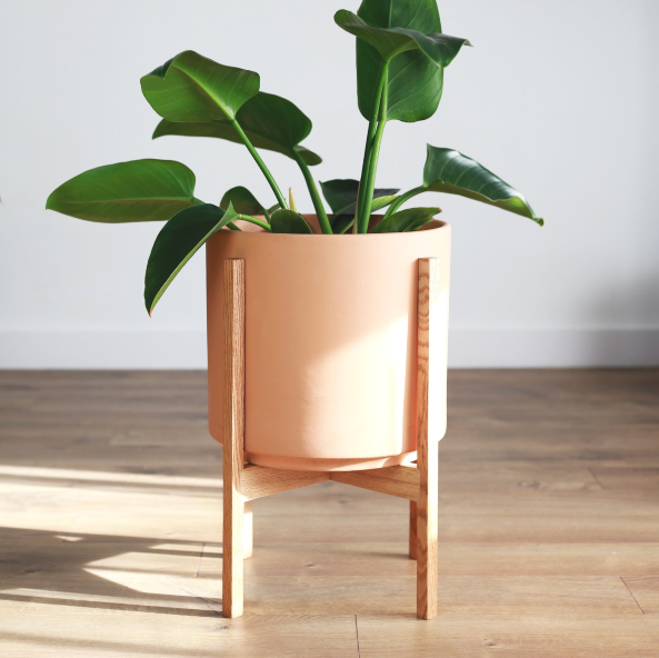 etsy planters mid-century modern pot and wall terrarriums