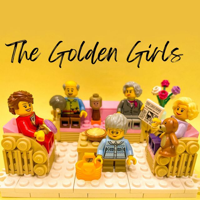 etsy the golden girls lego building block set