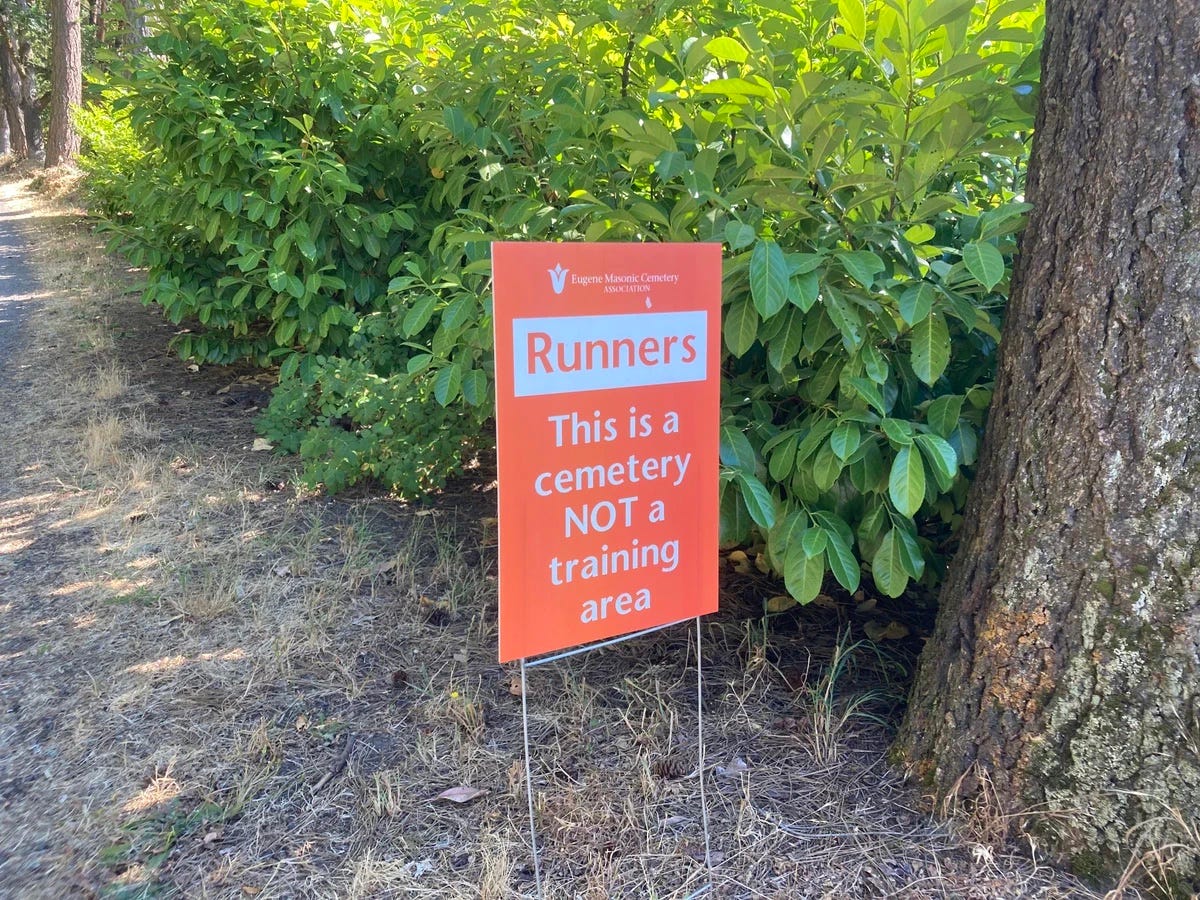 Wait … Is It Okay to Run in a Cemetery?