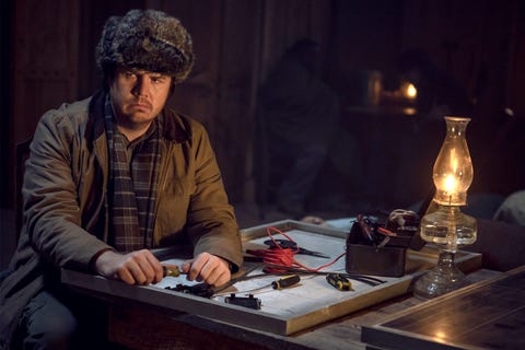 Josh McDermitt nel ruolo del Dr Eugene Porter, The Walking Dead