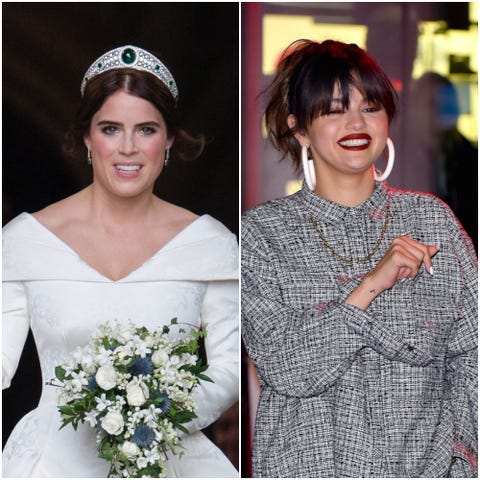 selena gomez princess eugenie scars