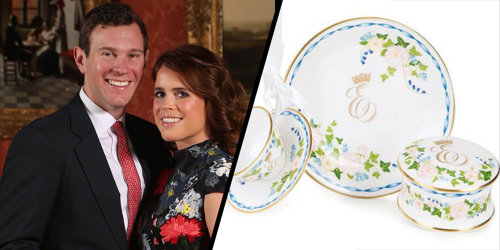 HRH PRINCESS Eugenie & Jack Brookshank Royal Wedding Commemorative Ceramic Mug 1 