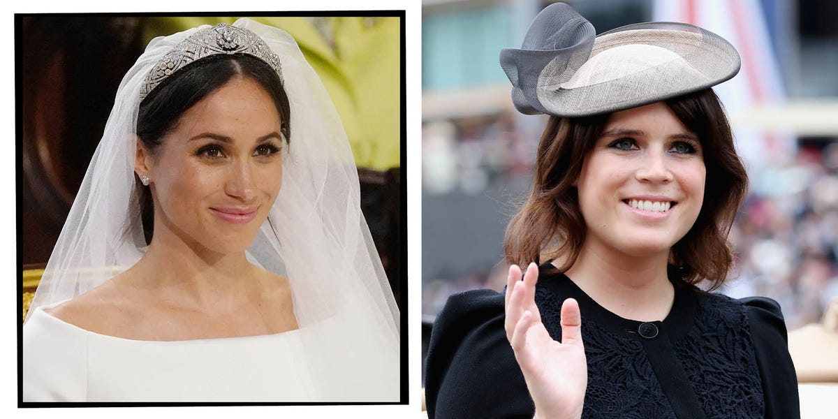 Princess Eugenie Copies Meghan Markle's Iconic Wedding Detail At St George's Chapel