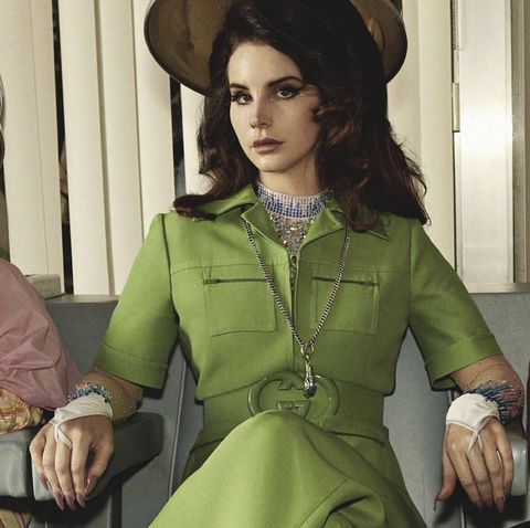 lana del rey for gucci guilty