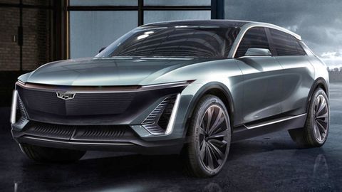 2020 Cadillac EV crossover teaser