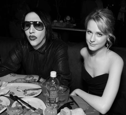 evan rachel wood and marilyn manson