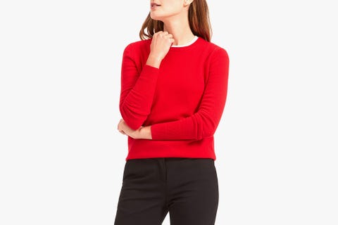 everlane cashmere sweater tee