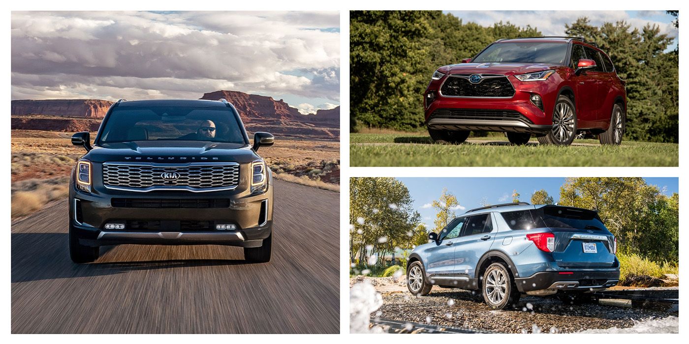 Every 3 Row Mid Size Suv For 21 Ranked From Worst To Best