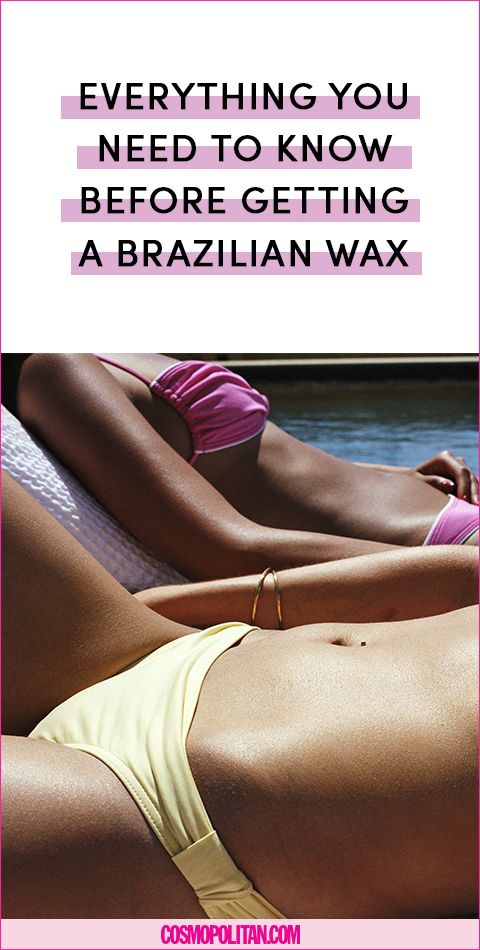 getting a brazilian wax done first time