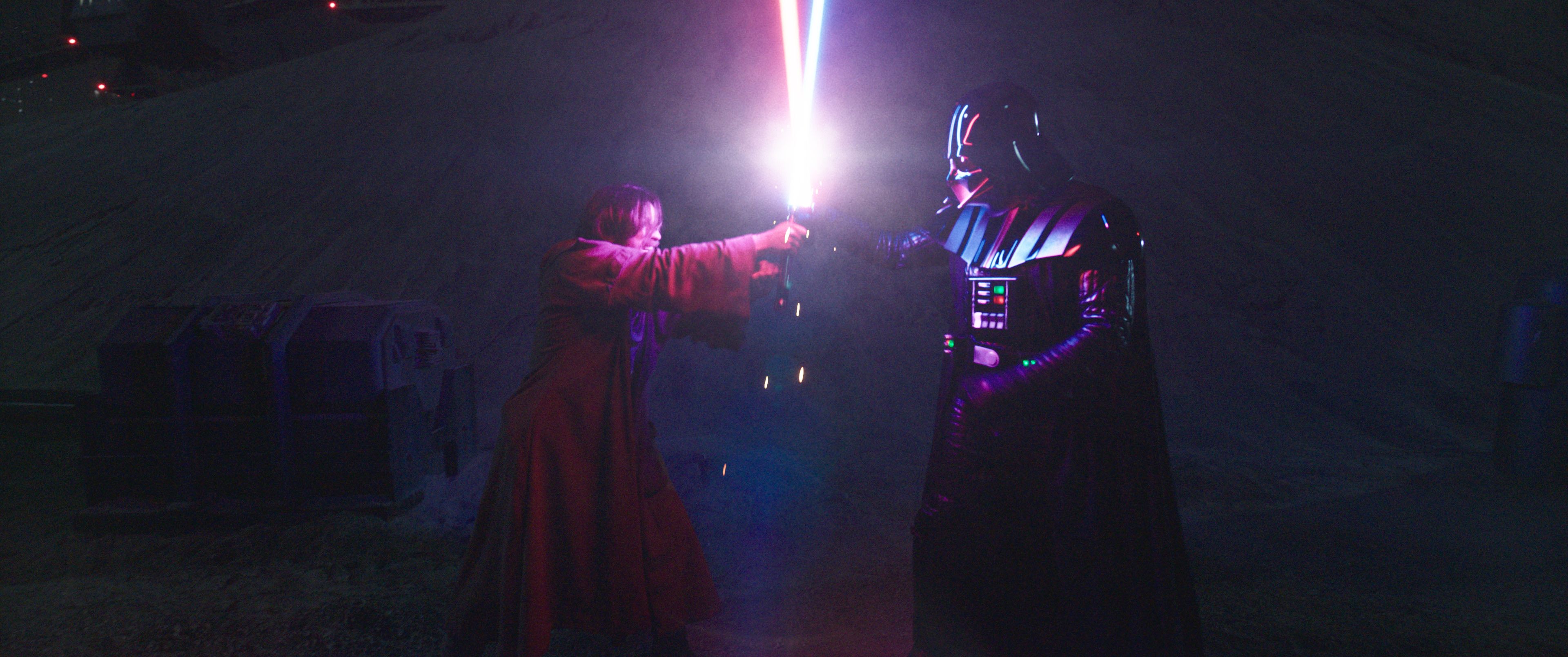 Star Wars A New Hope Darth Vader Extendable Red Lightsaber Disney 