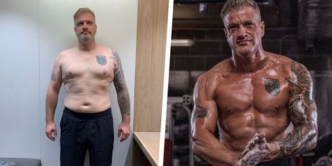 44歳元海兵隊の男性 心の健康と筋肉美を取り戻したトレーニングの道のり