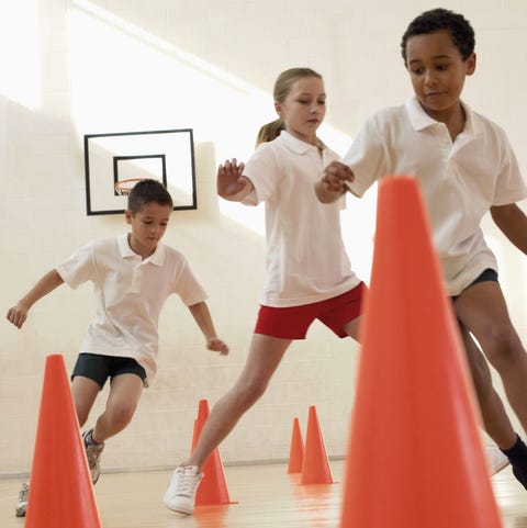 exercises-for-kids-cone-drill