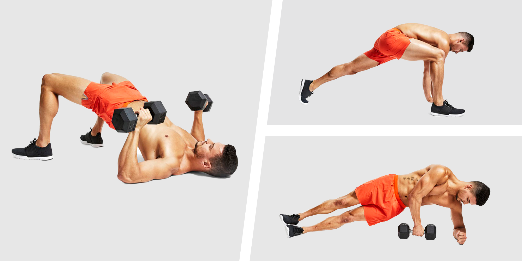 This 5-Move Dumbbell Workout Builds Total Body Muscle, 55% OFF