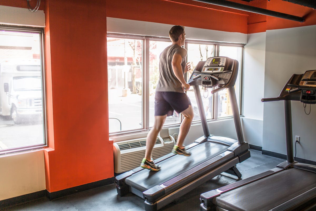 Man on a Treadmill