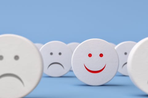 Customer Satisfaction Concept satisfaction, customer, smiley face, quality