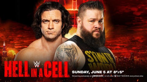 wwe hell in a cell 2022 ezekial vs kevin owens