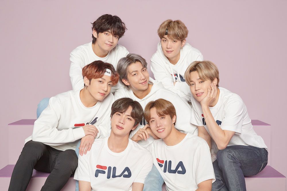 Bts Will Be The New Faces Of Vsco Girl Favorite Sneaker Brand Fila