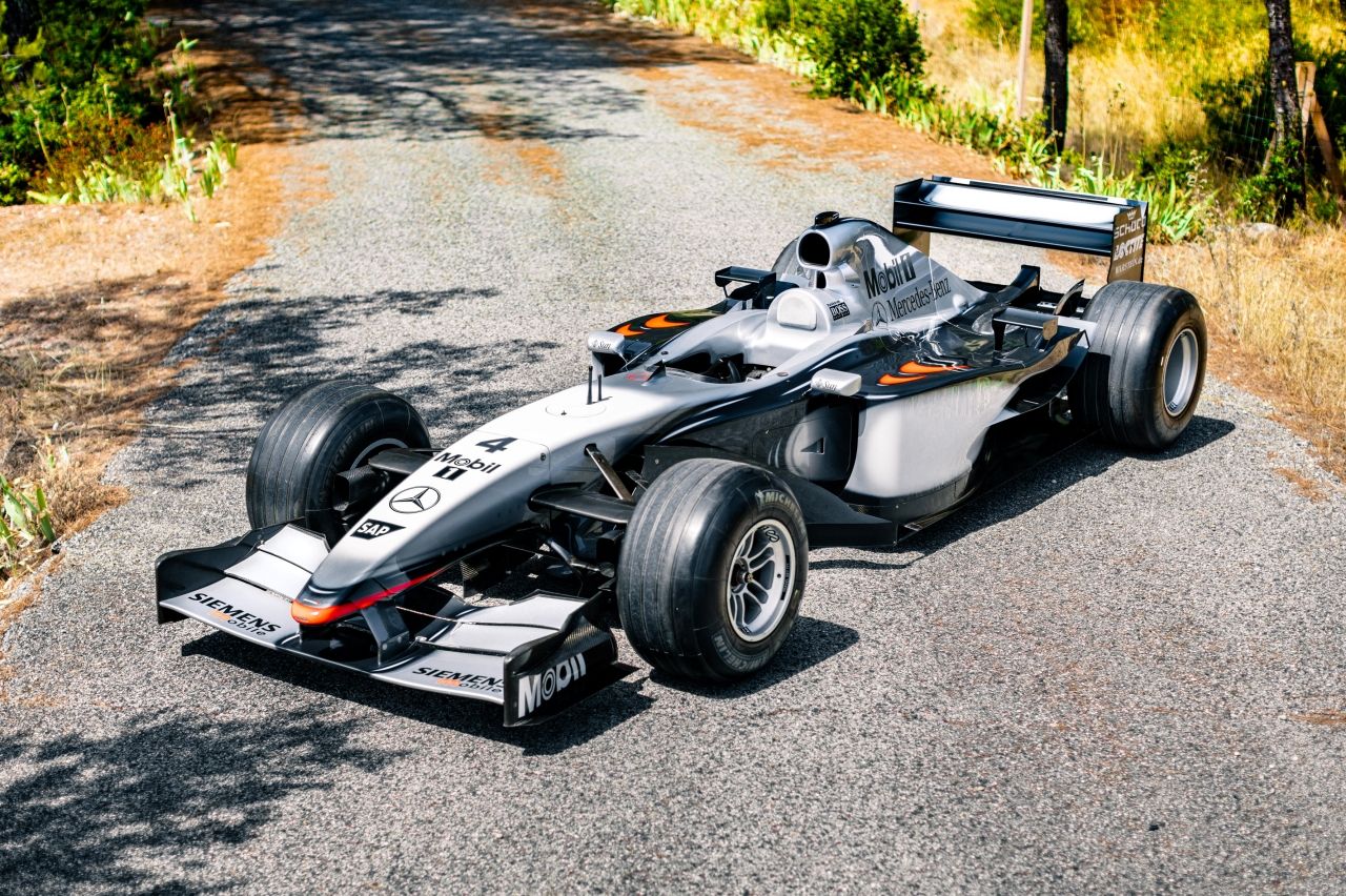 Chimenea Torneado gráfico Este monoplaza de F1 McLaren MP4-17 sale a subasta