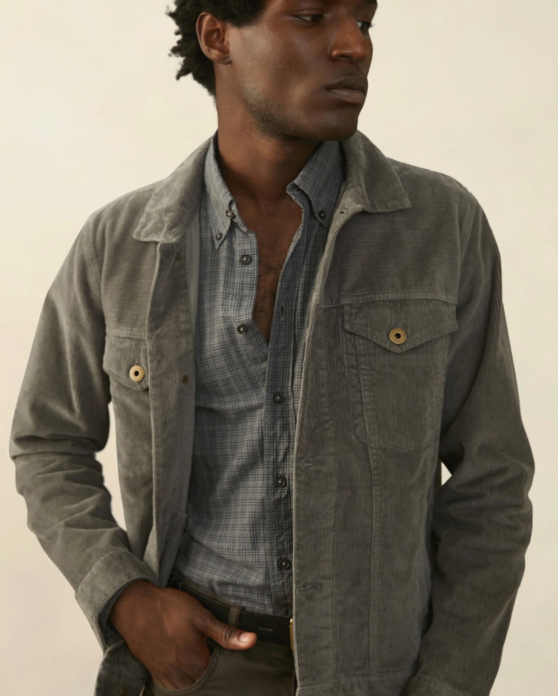 This Trucker Jacket Trades Traditional Denim for Classy Corduroy