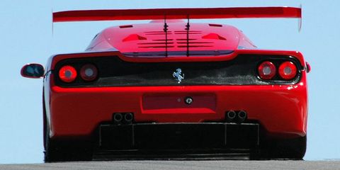 Land vehicle, Vehicle, Car, Supercar, Race car, Ferrari f50 gt, Sports car, Red, Automotive design, Ferrari f50, 