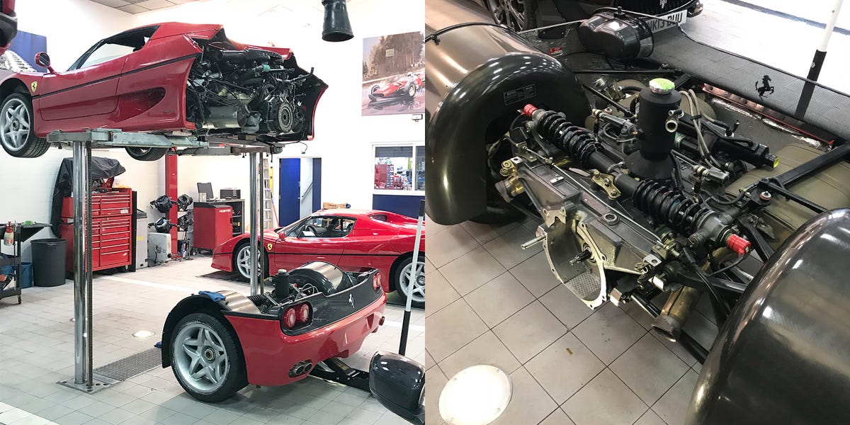 Ferrari F50 Clutch Change How-To - Pictures and Video