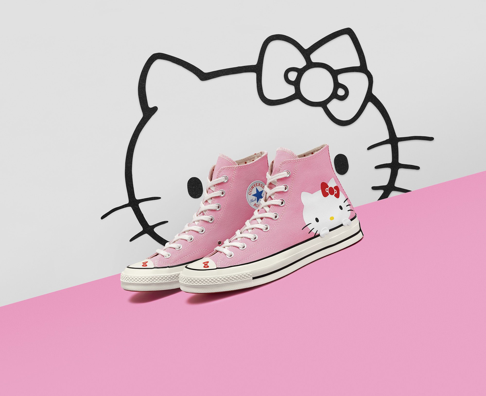 zapatillas de hello kitty converse