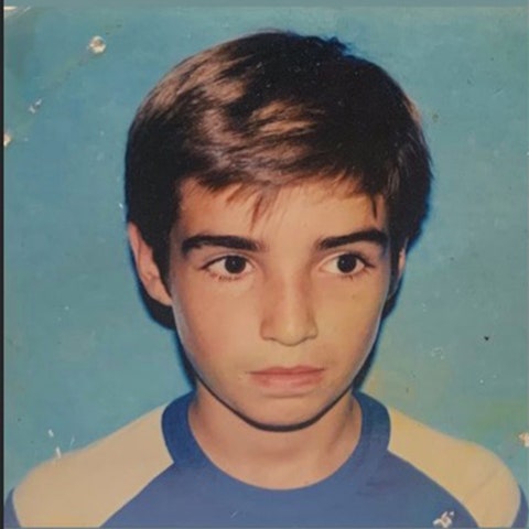 Fabio Colloricchio de pequeño Fabio Colloricchio de pequeño