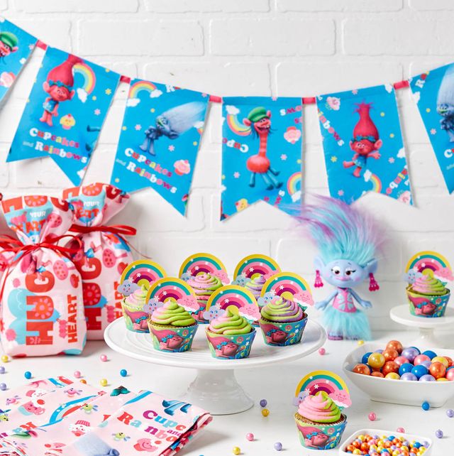 Trolls Birthday Party Ideas - Trolls-Themed Birthday Party Decorations