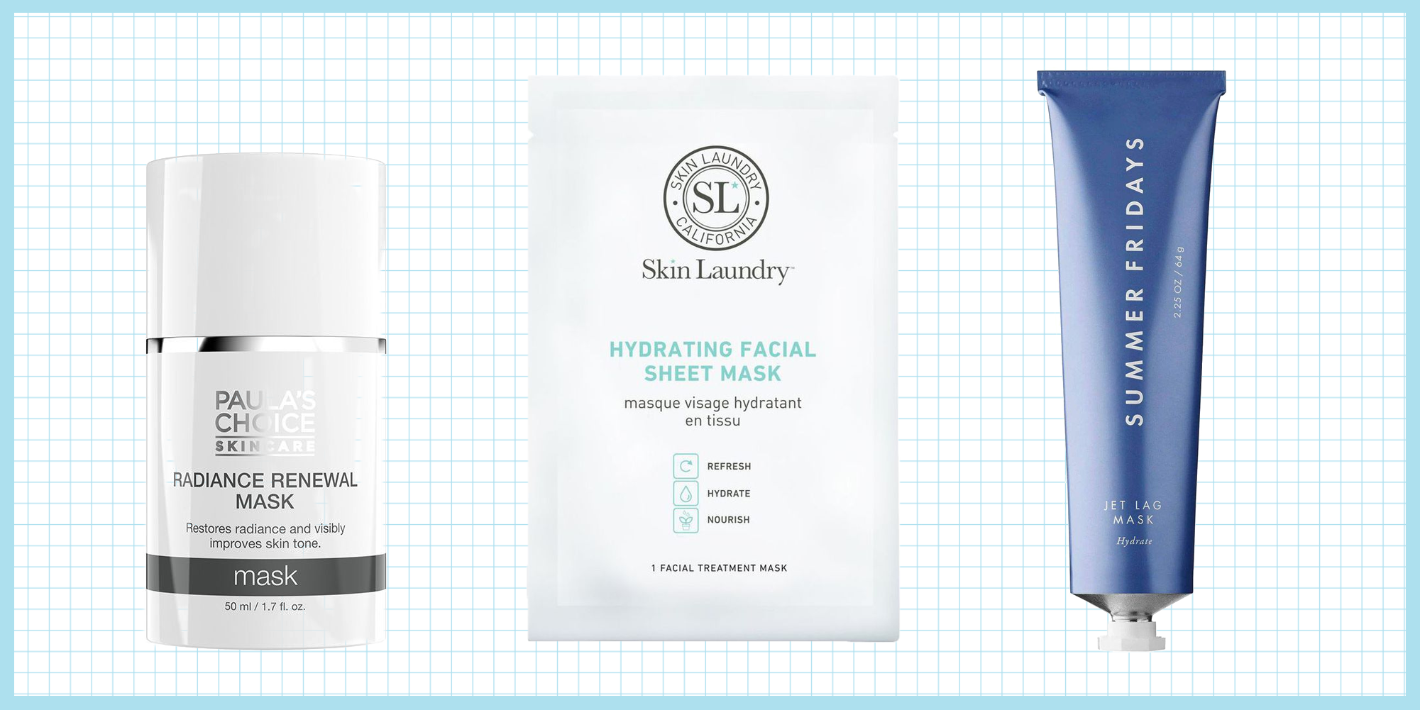 moisturising face mask for sensitive skin