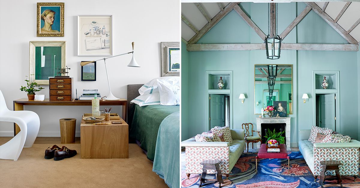 20 beautiful mint green rooms for spring- the best colors to pair