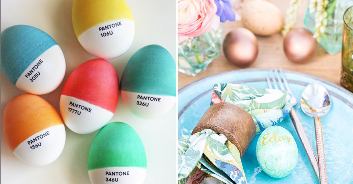 Eggs dyes 5er Set Easter Easter Eggs 