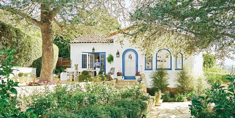 Un Coqueto Cottage De Estilo Colonial Casas De Campo
