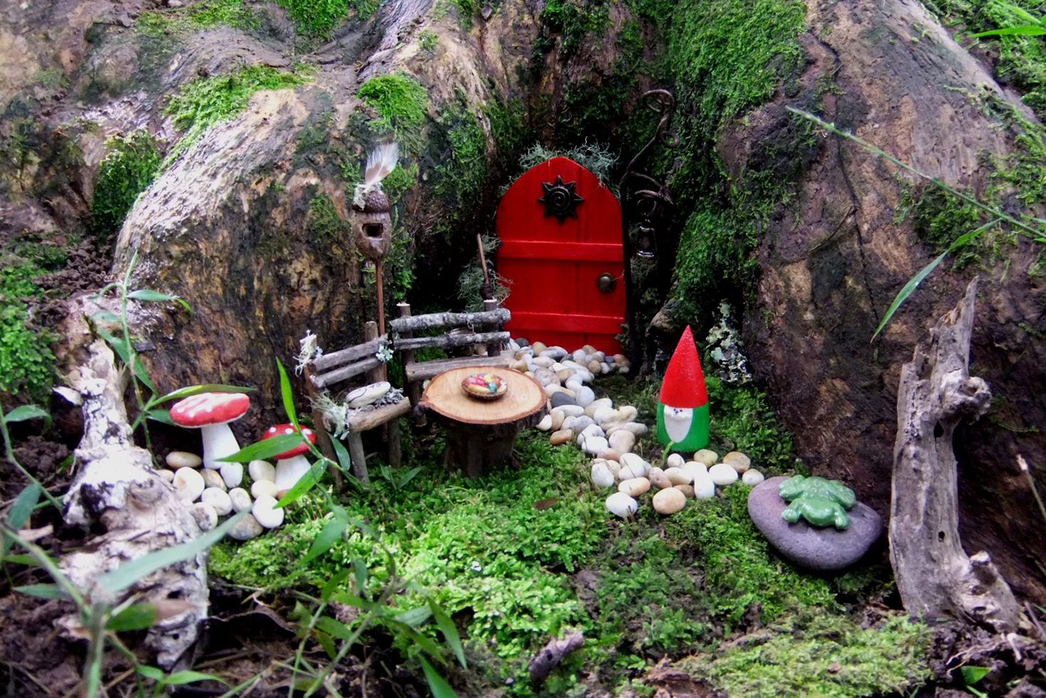 homemade fairy garden houses