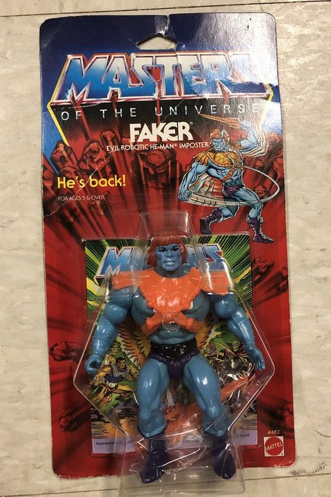 40 Most Valuable Toys - Faker Action Figure: $1,000