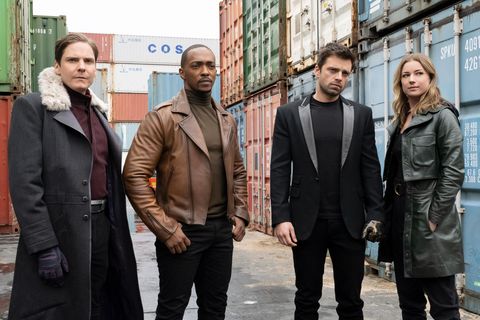 daniel brühl, anthony mackie, sebastian stan, emily vancamp, the falcon and the winter soldier