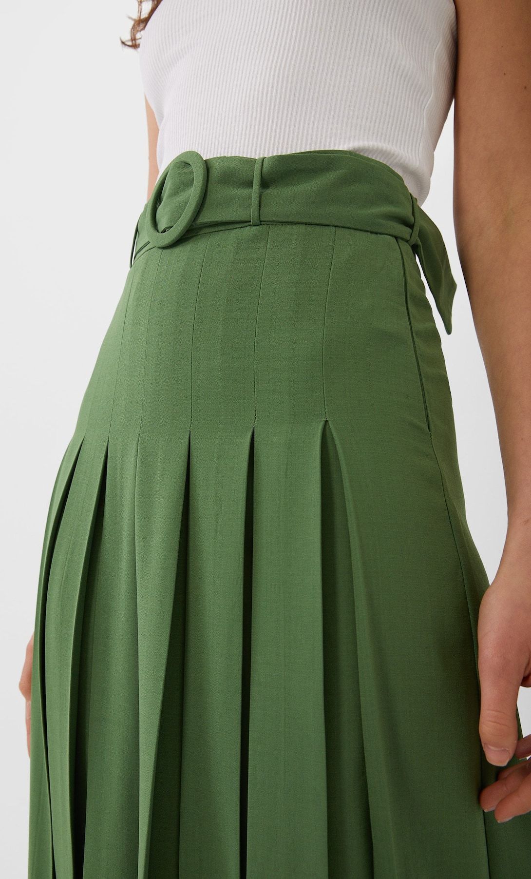 falda pantalon stradivarius