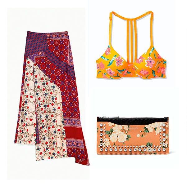 Moda, 19 prendas con estampado floral Moda, 19 prendas con estampado floral