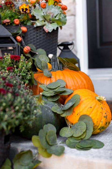 fall front porch