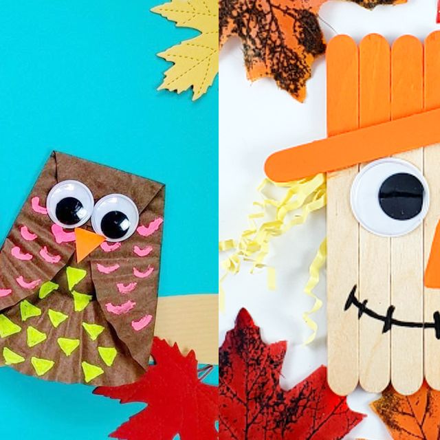 Impressive fall crafts for seniors 25 Fall Crafts For Kids Easy Project Ideas 2021
