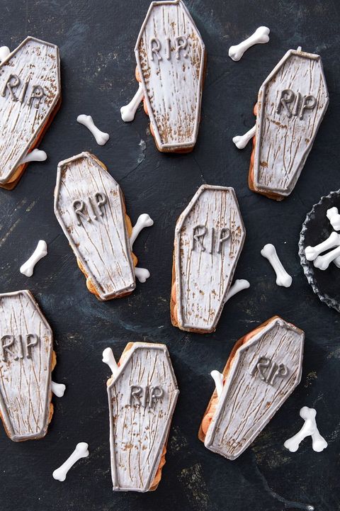 fall desserts coffin cookies