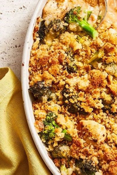 cheesy chicken broccoli casserole