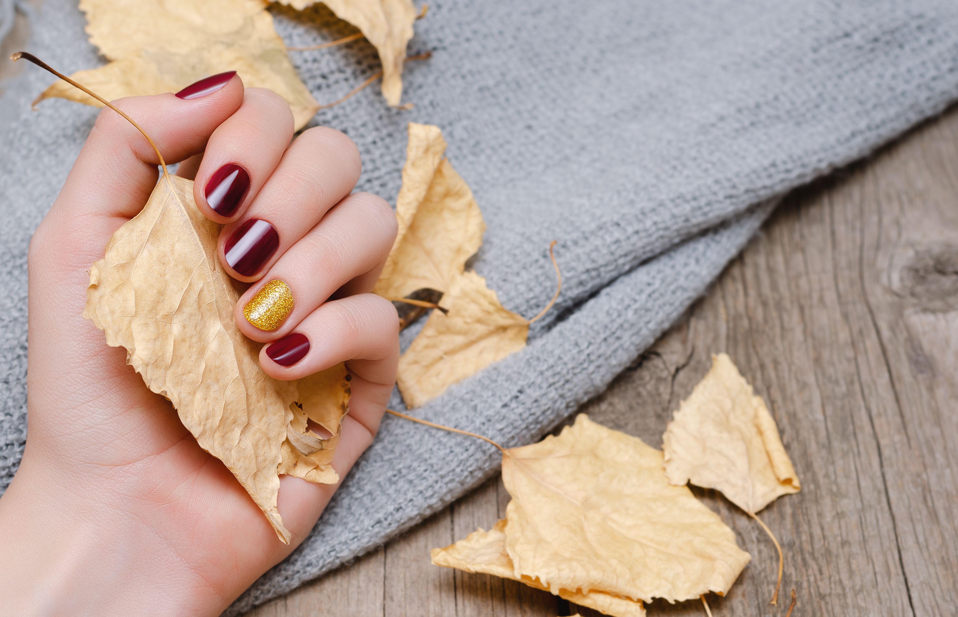 Clear Fall Nail Designs with Tribal Patterns - wide 7