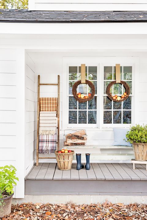 30 Best Fall Porch Ideas Modern Autumn Front Decor - Diy Front Porch Ideas Uk