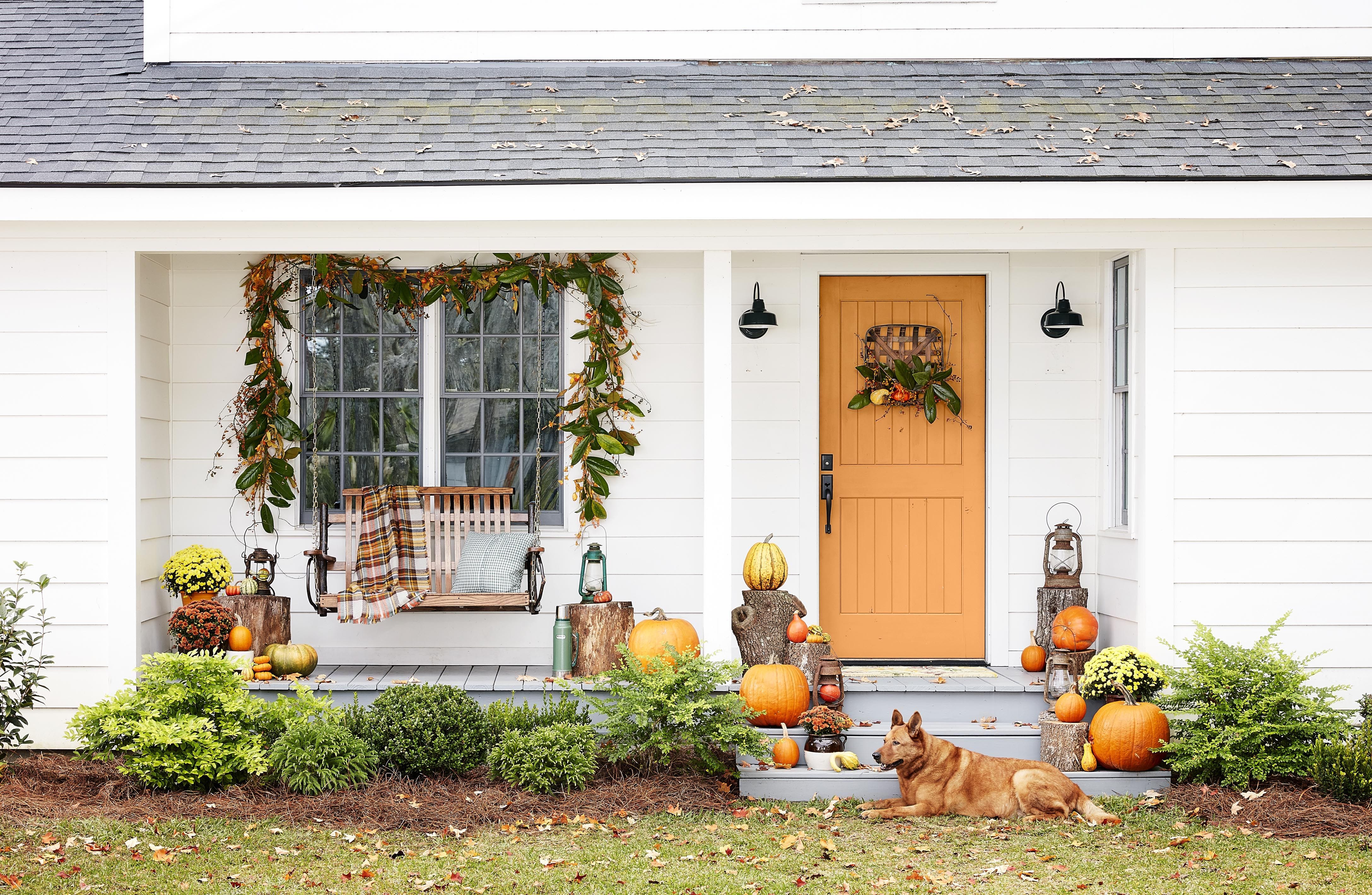 These Fall Porches Are Probably the Cutest Thing We've Ever Seen