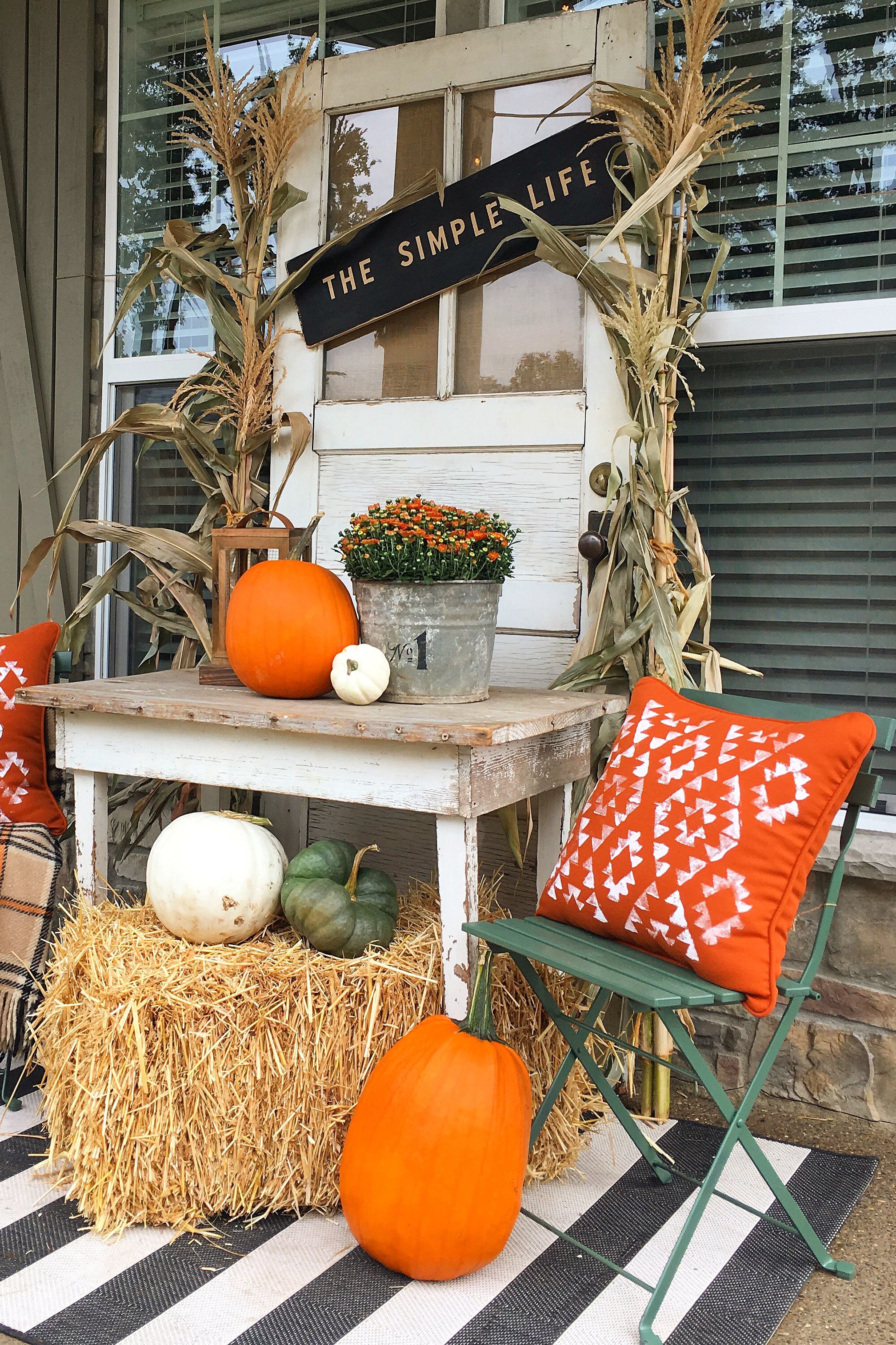 55 Fall Porch Decorating Ideas Outdoor Fall Decor